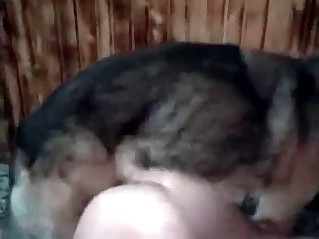 Amateur video with intensely hot bestiality fun